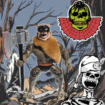 Tales From The Zoloverse WAVE 2 WOLF WARRIOR HOLIDAY X  MIB Action Figure WARRIOR BEASTS