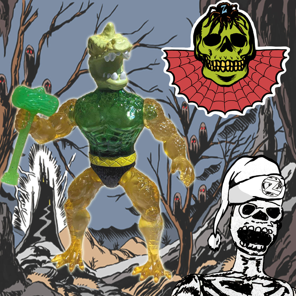 Tales From The Zoloverse WAVE 2 ZARGAN HOLIDAY X  MIB Action Figure ROTU