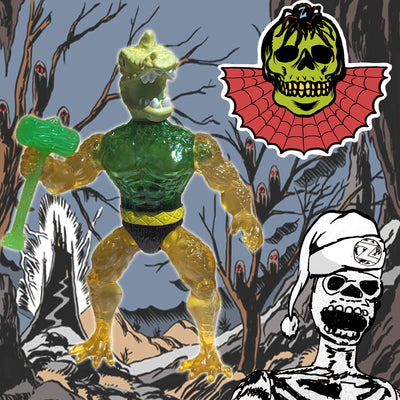 Tales From The Zoloverse WAVE 2 ZARGAN HOLIDAY X  MIB Action Figure ROTU