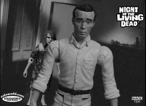 Pre-Order Night of the Living Dead Zoloworld Retro Reverse Karen Cooper 3.75" Action Figure