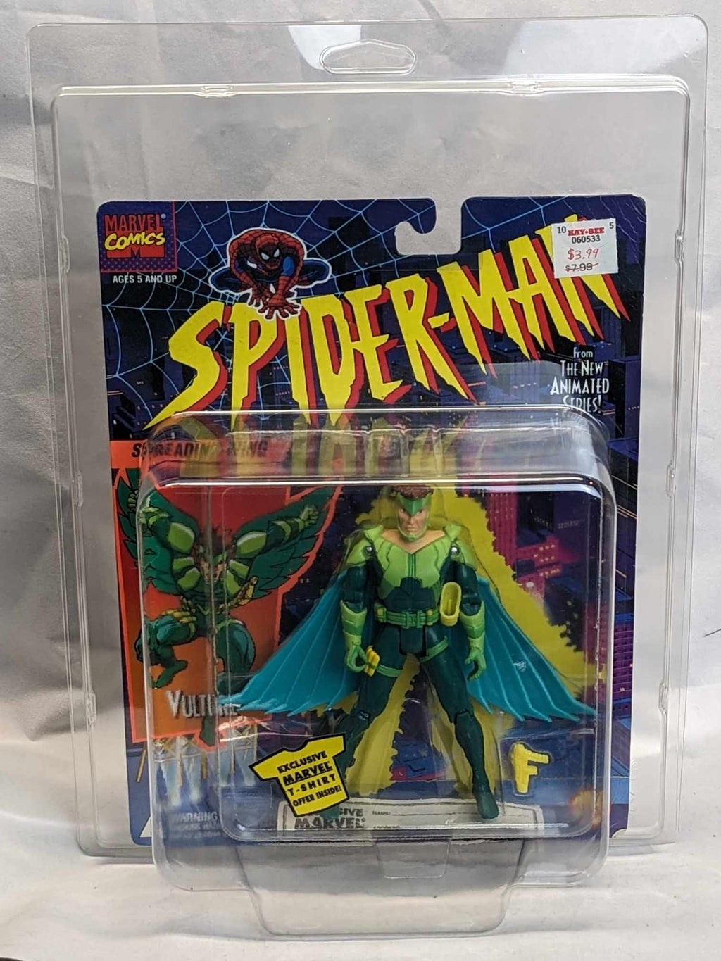 ZOLOWORLD SPIDER-MAN ANIMATED SERIES FIT MOC UV ACTION FIGURE PROTECTIVE CASE