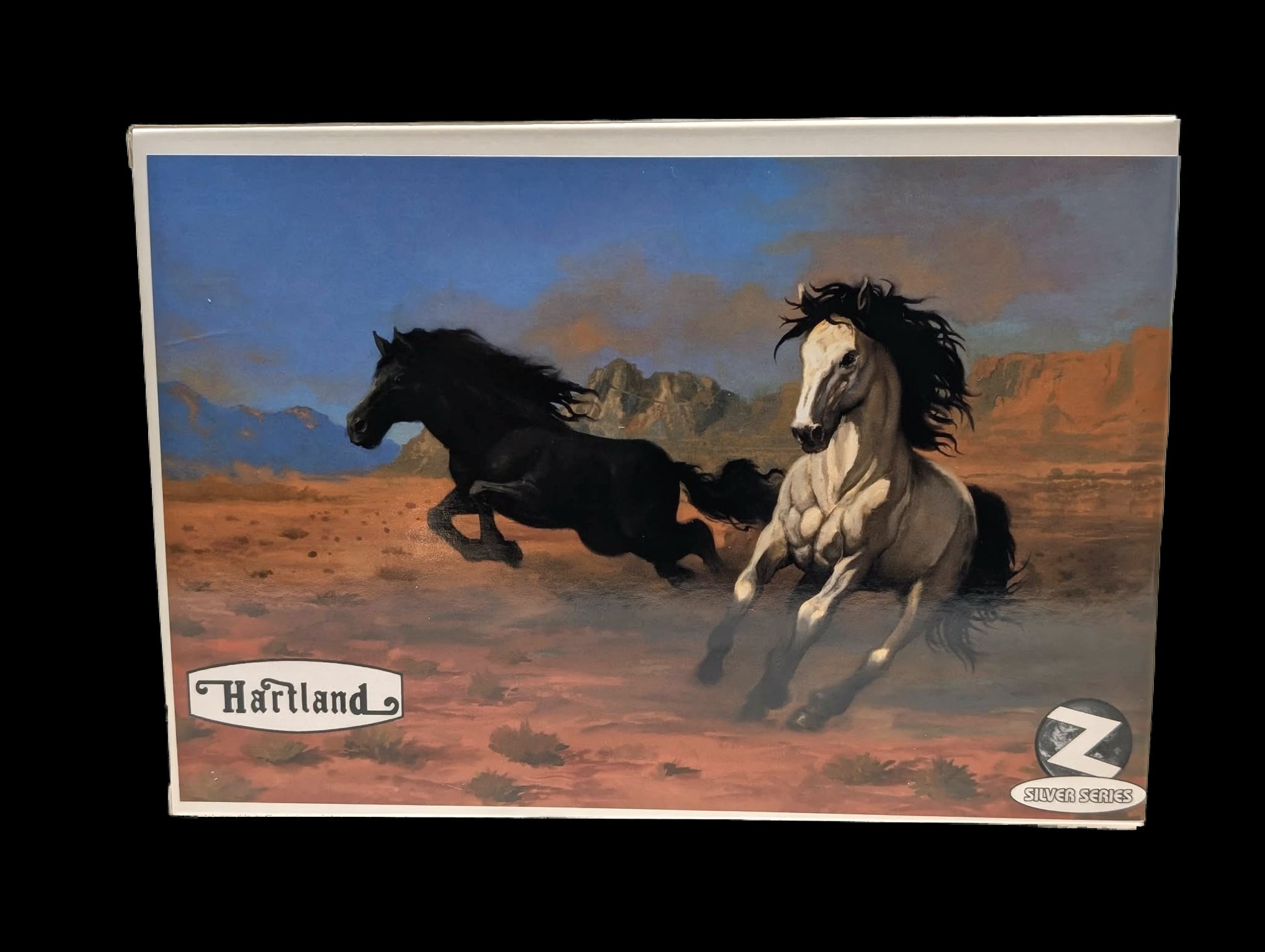 ZOLOWORLD Silver Series HARTLAND GHOST Model Horse MIB