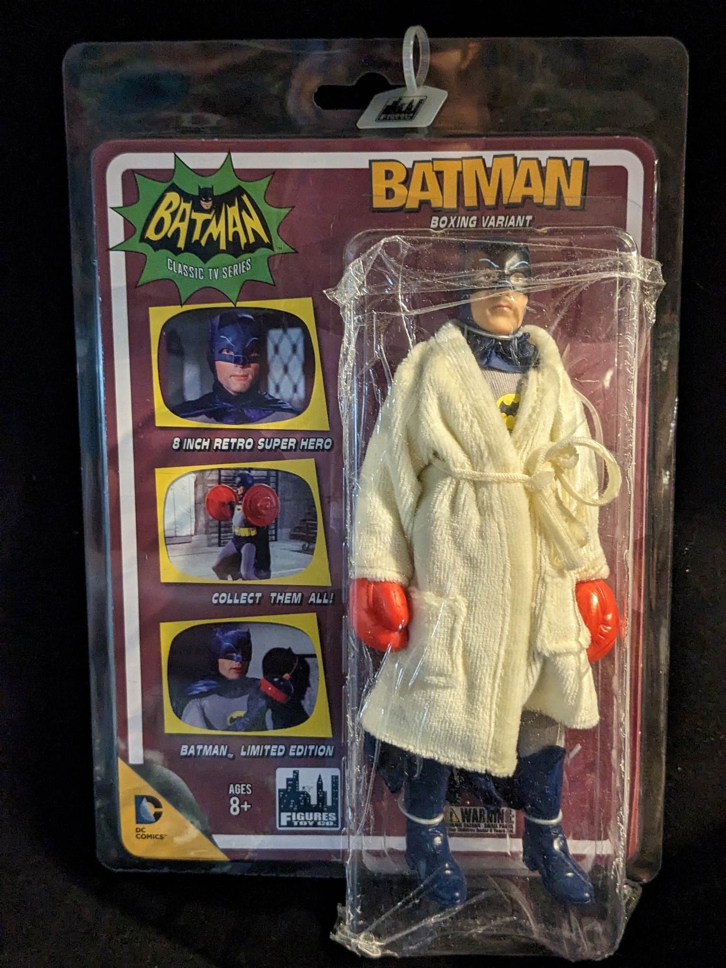 Figures Toy Company Batman Classic Series Batman Boxing Gloves MOC Mego