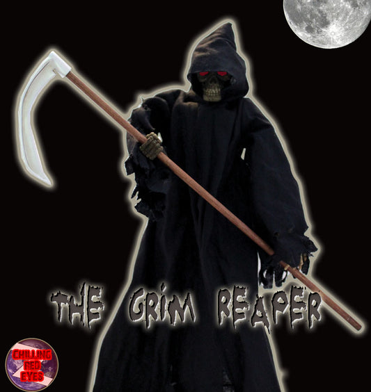 Zoloworld Grim Reaper 12" 1:6th Fully Articulated Figure (CHILLING RED EYES)
