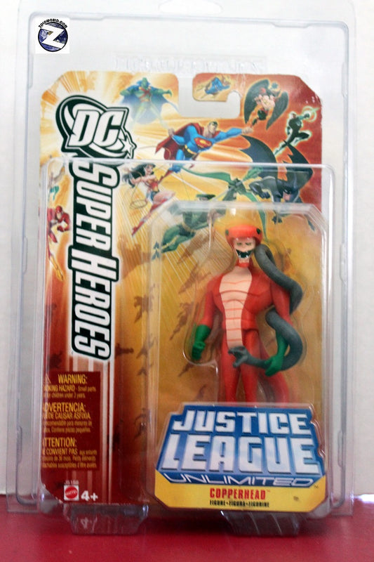Zoloworld Protective case for Mattel DC Justice League Unlimited MOC action figures