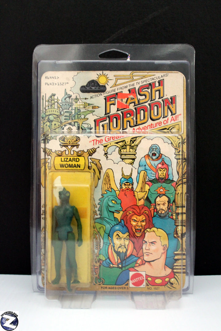 ZOLOWORLD PROTECTIVE ACTION FIGURE CASE MATTEL 3 3/4" FLASH GORDON STYLE MOC