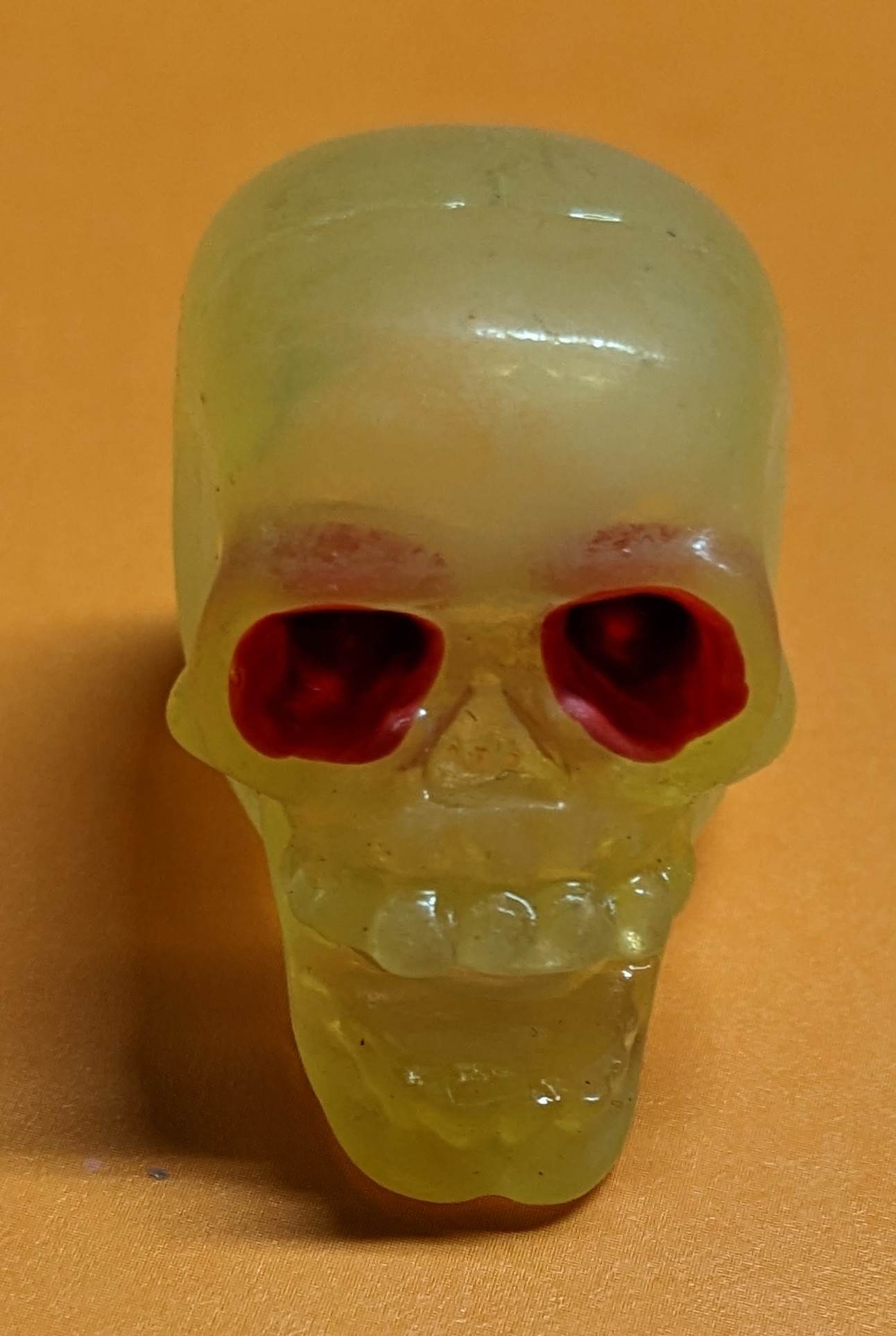 Slimed Drones Translucent Skull Head Yellow