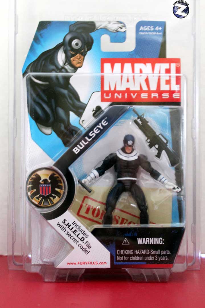 Protective case for Marvel Universe small carded